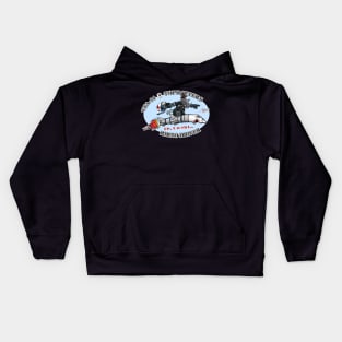 Tophatters Rhino Nose Art Kids Hoodie